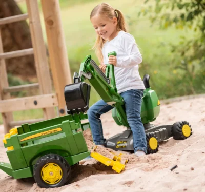 Rolly John Deere Excavator Digger 3