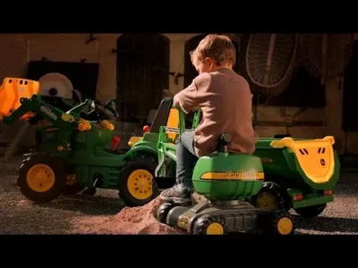 Rolly John Deere Excavator Digger 5