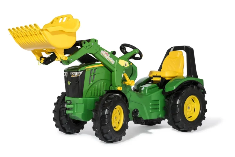 Rolly X Trac Premium John Deere 8400R Pedal Tractor with Loader 1