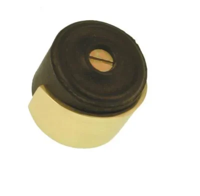 Brass Shielded Door Stop