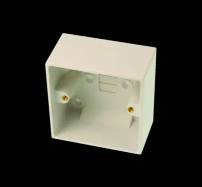 2 Gang 47mm Deep Pattress Box