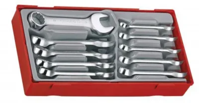 Teng Tools  Stubby Midget Spanner (10-19mm) - 10mm