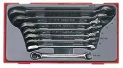 Teng Tools 8 Piece Ratchet Spanner Set