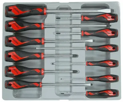 Teng Tools 12 Piece Screwdriver Set