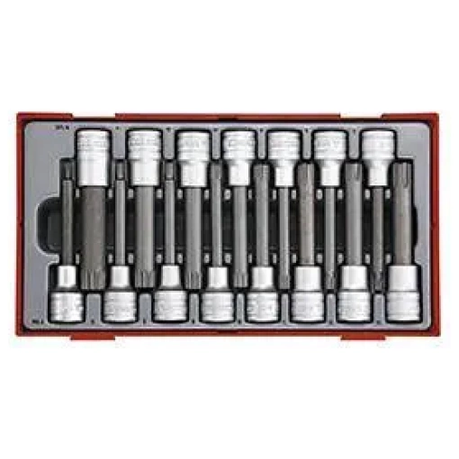 Teng Tools 15 Piece Ribe & Spline Socket Set