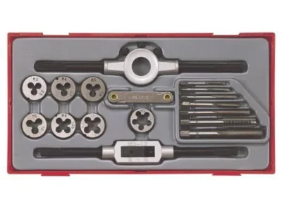 Teng Tools TTTD17 17 Piece Tap & Die Set