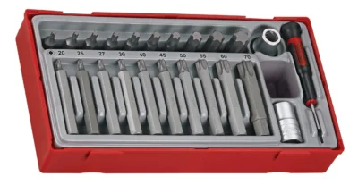 Teng Tools 23PC. TORX BIT 40/75MM