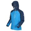 Regatta Women's Birchdale Waterproof Hooded Walking Jacket Blue Aster Dark Denim 6 Web 700x700 RWW300 R59 P 1