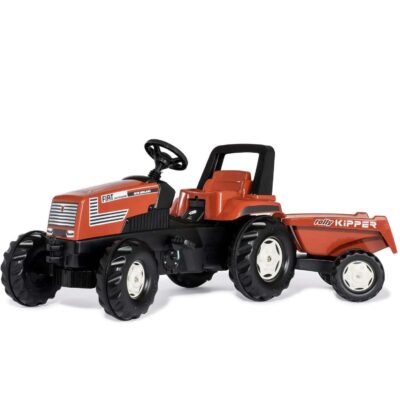 Rolly Kids Farmtrac Fiat Centenario with Trailer