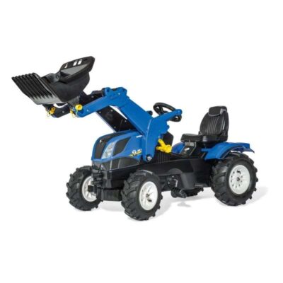 Rolly Kids Farmtrac New Holland Pedal Tractor with Pump Tyres