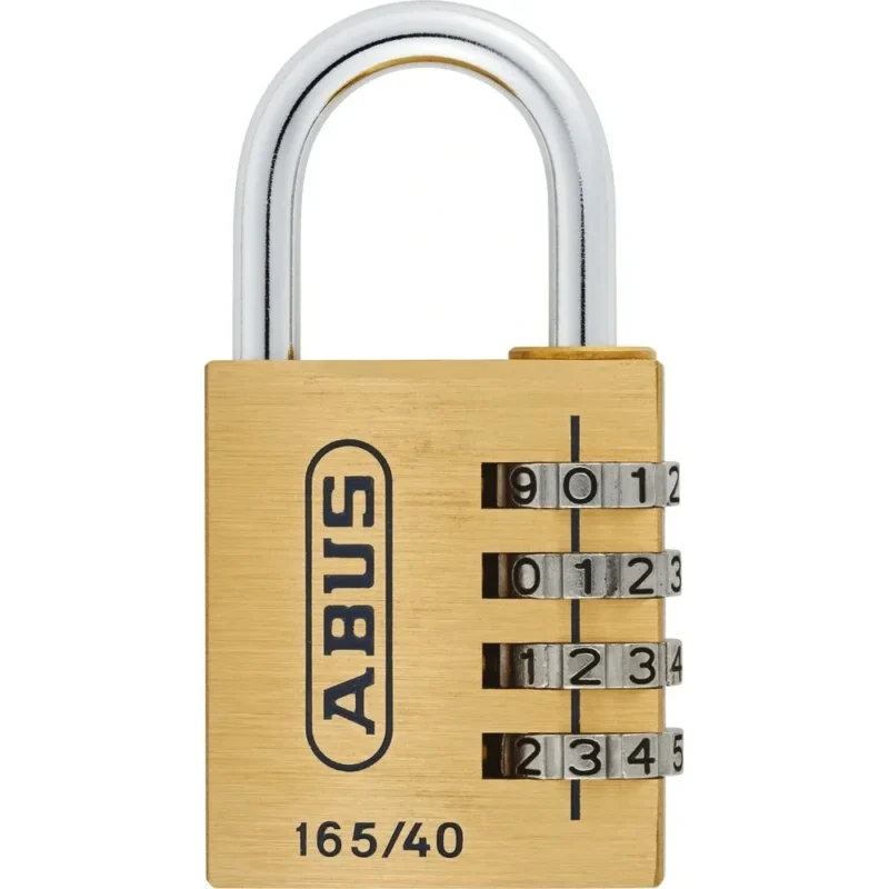 abus combination padlock 165 40mm