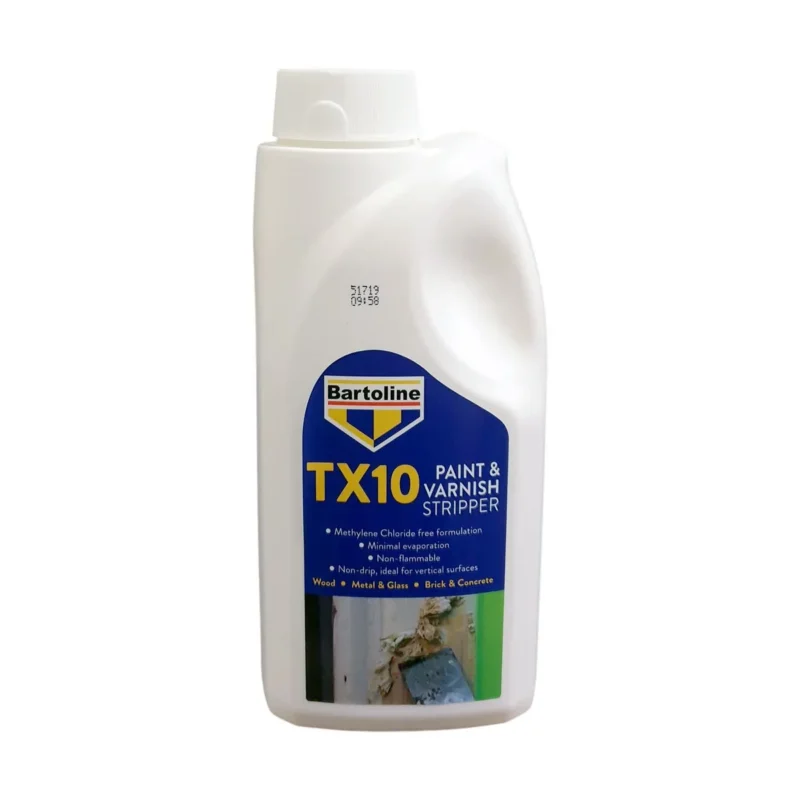 bartoline tx10 paint and varnish stripper 1 litre 1