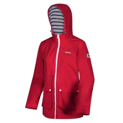Regatta Women's Baysea Waterproof Hooded Jacket True Red