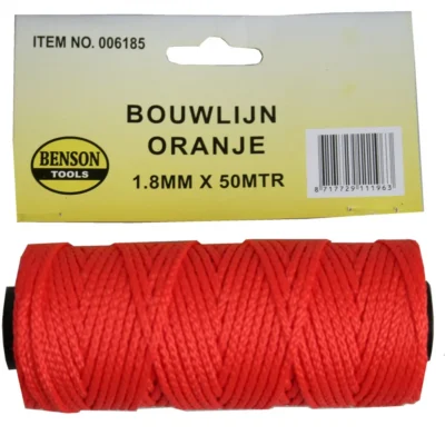 Benson Construction Rope Orange 1.8 X