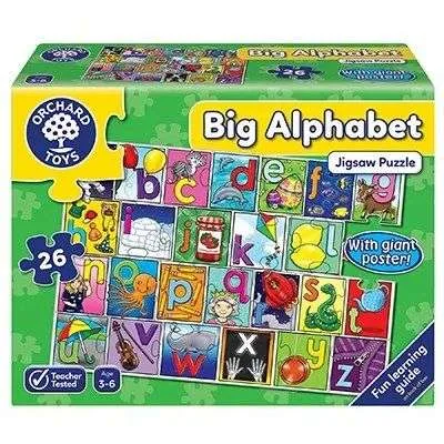 big alphabet jigsaw puzzle orchard toys 1