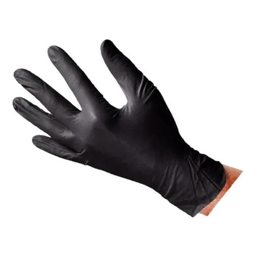 bold nitrile black powder free glove