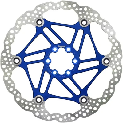 Hope Floating Disc Brake Rotor 200mm 6-Bolt Blue