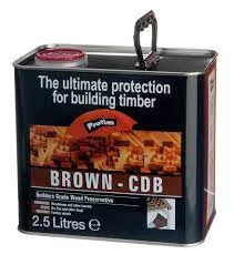 Brown Tinted Wood Preservative 2.5 Litre
