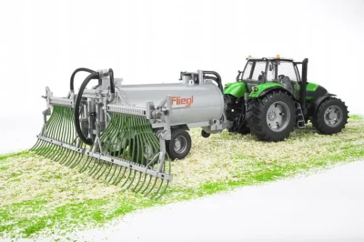 bruder fliegl barrel tanker with spread tubes 1