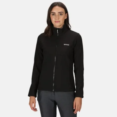 Regatta Women's Connie V Softshell Walking Jacket Black