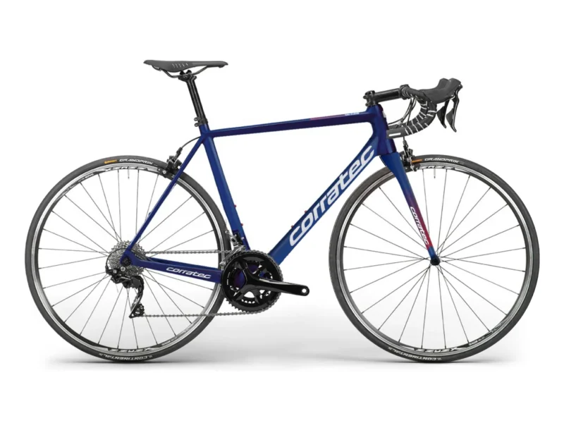 corratec cct team 105 bike dark blue red light silver