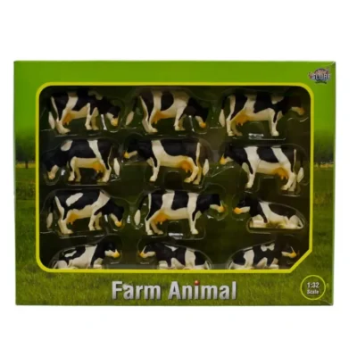 Kids Globe Cows Black & White (Pack of 12)