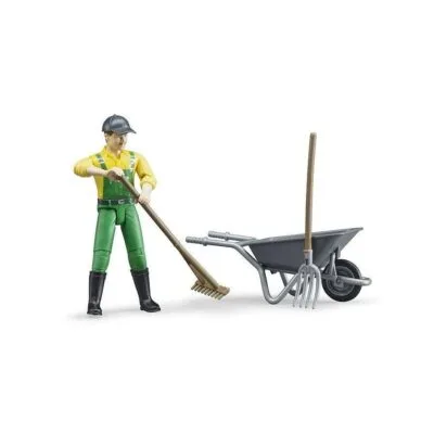 Bruder Farmer with Accessories