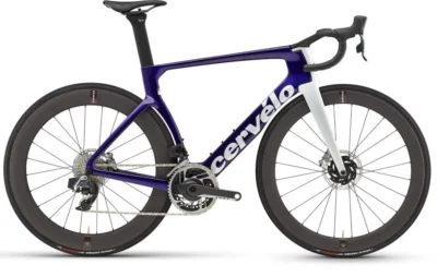 2023 Cervelo S5 Sram Red Etap 51cm Sapphire & Ice