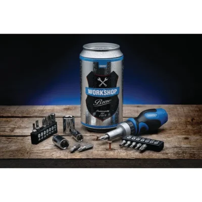 Alternative view of Draper Screwdriver & Bit Workshop Can