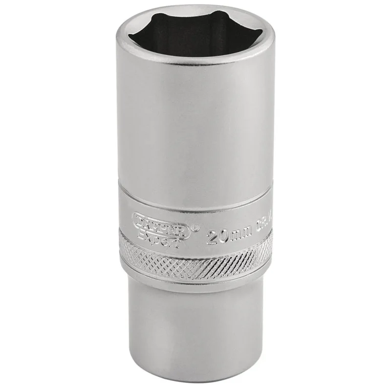 draper 16587 6 point metric deep socket 38 sq. dr. 20mm