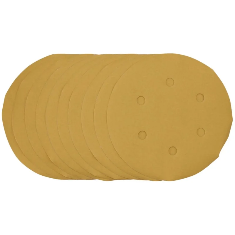 draper 64282 gold sanding discs with hook loop