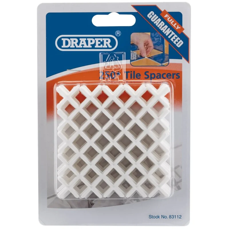 draper 83112 tile spacers 2mm 250pcs