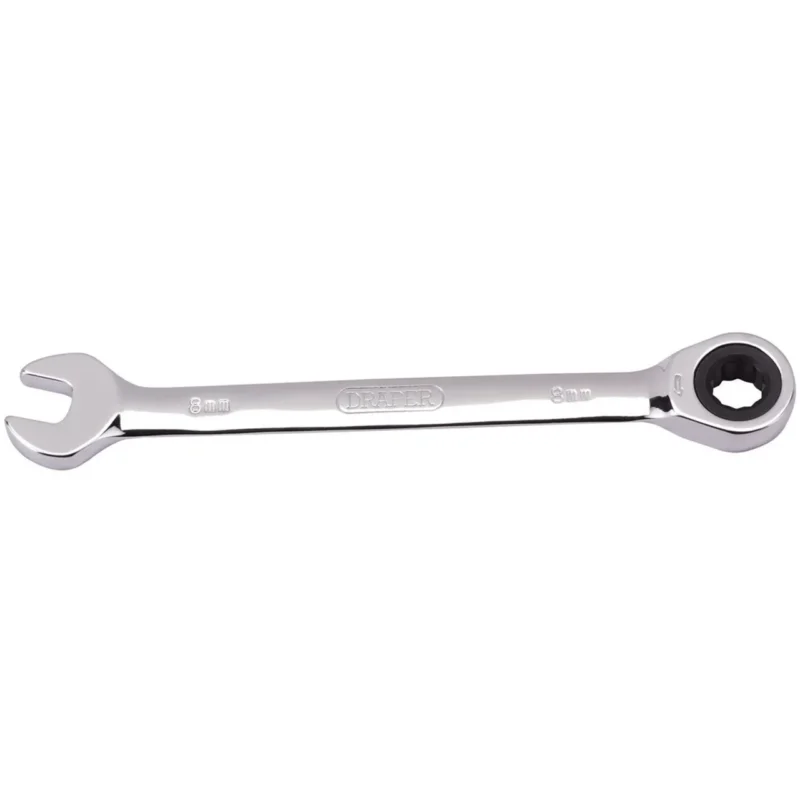 draper metric ratcheting combination spanner 8mm