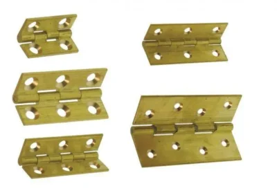 1-4'' Drawn Brass Butt Hinges (2 Pack) - 3" (2 Pack)