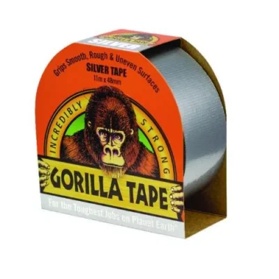 Silver Gorilla Tape 11m X 48mm