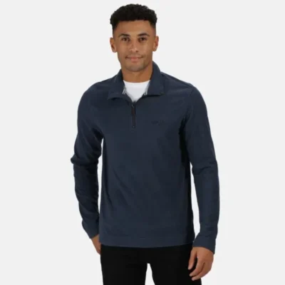 Regatta Men's Elgor II Lightweight Half Zip Fleece Navy