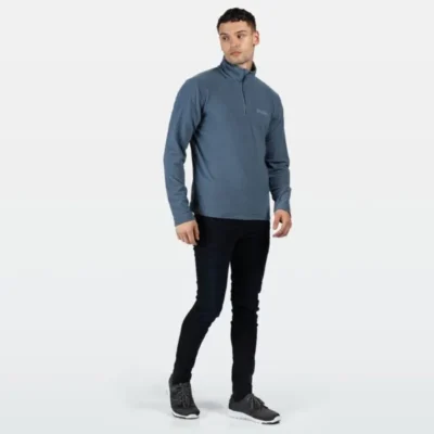 Regatta Men's Elgor II Lightweight Half Zip Fleece Stellar Grey