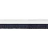 exitex aluminium brushstrip white 914mm