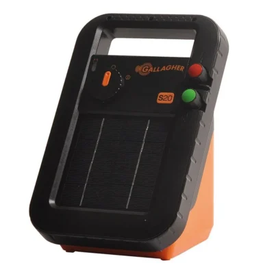 gallagher s20 solar powered fence energiser