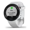 garmin forerunner 45s watch white