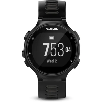 garmin forerunner 735xt black gray