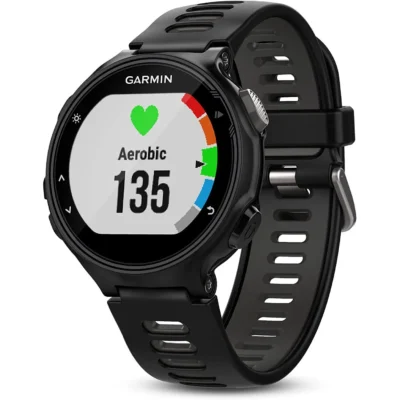 garmin forerunner 735xt gray black bundle