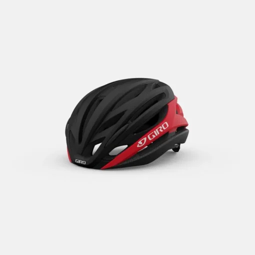 giro syntax mips road helmet matte black bright red hero