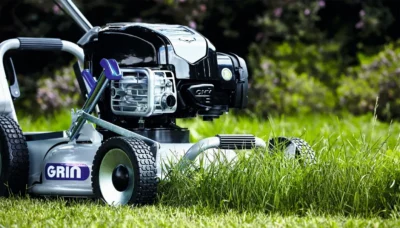 GRIN HM53A Mulching Lawnmower 32 grinbgbanner