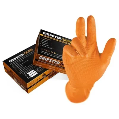 Gripster 246 Orange Nitrile Gloves