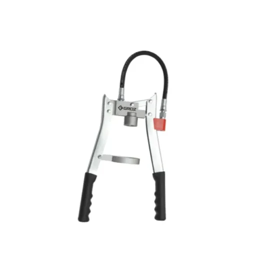 groz double twin lever arm grease gun 500g