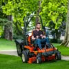 Kubota GZD15 HD Zero Turn Lawnmower 14 gzdgrassfront