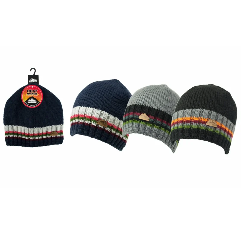 heat machine 2613 stripe beanie