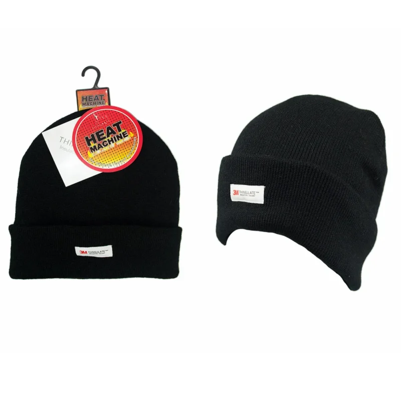 heat machine 2633 thinsulate hat black