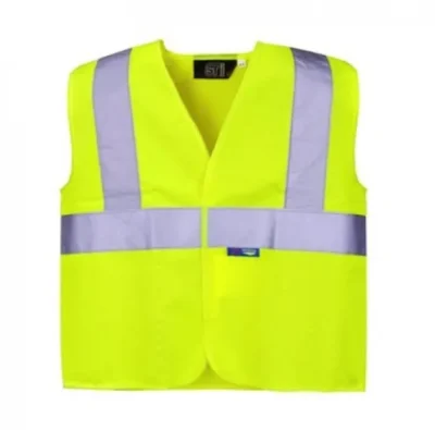 Hi-Vis Reflective Junior Vest Yellow